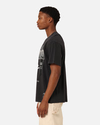 Mitchell & Ness Los Angeles Raiders Brush Off 2.0 T-Shirt Faded Black