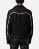 MNML Suede Collared Jacket Black