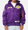 New Era Los Angeles Lakers Alpha Industries L-2B Hooded Bomber Jacket Purple