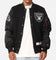 New Era Las Vegas Raiders Alpha Industries MA-1 Wool Varsity Jacket Black