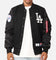New Era Los Angeles Dodgers Alpha Industries MA-1 Wool Varsity Jacket Black