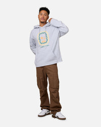 Overtime Paradise Palms Hoodie Grey
