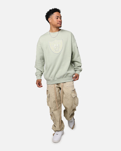 Pro Standard Las Vegas Raiders Drop Shoulder Crewneck Moss