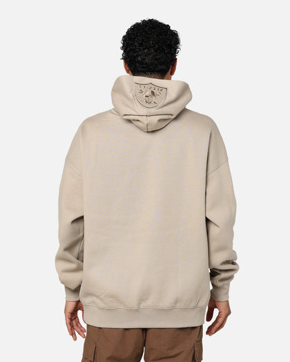 Pro Standard Las Vegas Raiders Drop Shoulder Hoodie Taupe