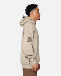 Pro Standard Las Vegas Raiders Drop Shoulder Hoodie Taupe