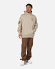 Pro Standard Las Vegas Raiders Drop Shoulder Hoodie Taupe