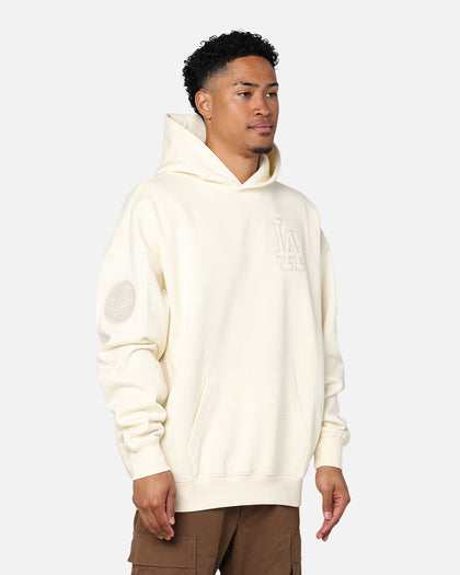 Pro Standard Los Angeles Dodgers Drop Shoulder Hoodie Eggshell