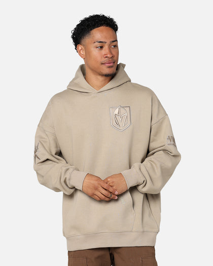 Pro Standard Vegas Gold Knights Drop Shoulder Hoodie Taupe