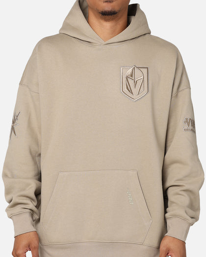 Pro Standard Vegas Gold Knights Drop Shoulder Hoodie Taupe