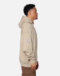 Pro Standard Vegas Gold Knights Drop Shoulder Hoodie Taupe