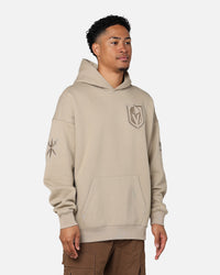 Pro Standard Vegas Gold Knights Drop Shoulder Hoodie Taupe