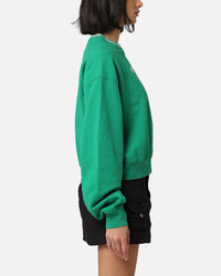 Tommy Jeans Women's TJW Archive Games Crewneck Green Malachite