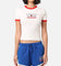 Tommy Jeans Women's TJW Archive Games Ringer T-Shirt Ancient White