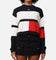 Tommy Jeans Women's TJW Colourblock Badge Sweater Ancient White/Multi