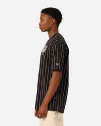 New Era Las Vegas Raiders Pinstripe Champions T-Shirt Black