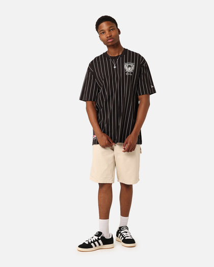 New Era Las Vegas Raiders Pinstripe Champions T-Shirt Black