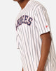 New Era New York Yankees T-Shirt White Pinstripe