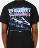 Key Street Air Brushed T-Shirt Black