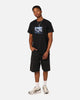 Key Street Air Brushed T-Shirt Black