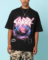 Carre Love Rose T-Shirt Black