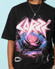 Carre Love Rose T-Shirt Black
