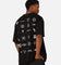 The Anti Order Stacked Logo Baggy T-Shirt Black