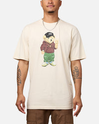 Market Peace Bear T-Shirt Ecru