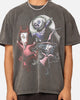 73Studio X The Nightmare Before Christmas Lock Shock & Barrel Heavyweight Vintage T-Shirt Black Wash