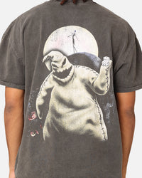 73Studio X The Nightmare Before Christmas Lock Shock & Barrel Heavyweight Vintage T-Shirt Black Wash