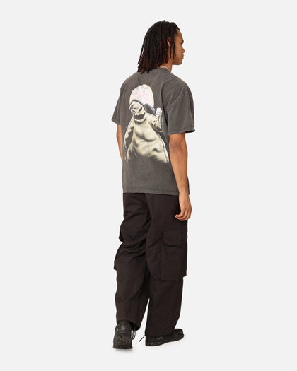 73Studio X The Nightmare Before Christmas Lock Shock & Barrel Heavyweight Vintage T-Shirt Black Wash