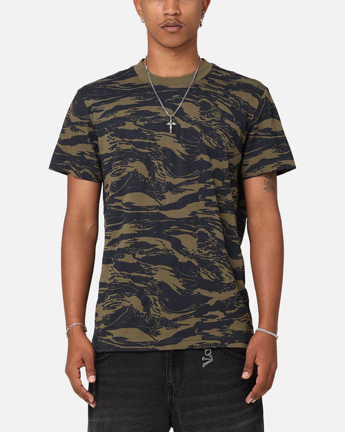G-Star Tiger Camo T-Shirt Olive Camo