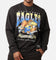 Mitchell & Ness West Coast Eagles Character Crewneck Faded Black
