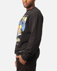 Mitchell & Ness West Coast Eagles Character Crewneck Faded Black