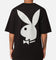 Playboy Bunny Stack T-Shirt Black