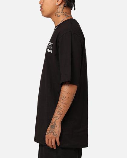 Playboy Bunny Stack T-Shirt Black