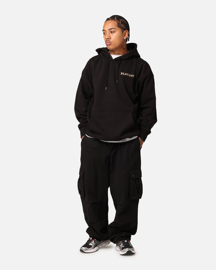 Playboy Diamanté Hoodie Black