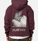 Playboy Diamanté Hoodie Plum