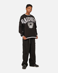 Mitchell & Ness Oakland Raiders Shooting Crewneck Black