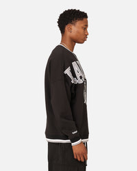 Mitchell & Ness Oakland Raiders Shooting Crewneck Black