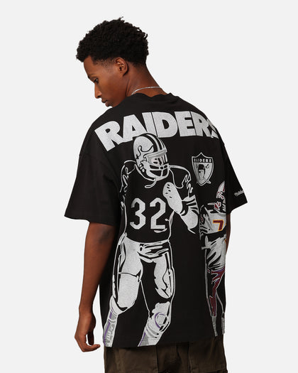 Mitchell & Ness Los Angeles Raiders Touchdown T-Shirt Faded Black