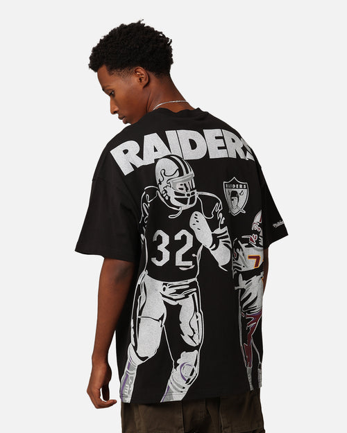 Mitchell & Ness Los Angeles Raiders Touchdown T-Shirt Faded Black