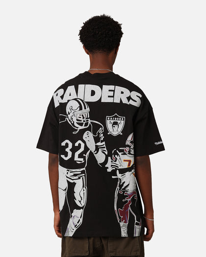 Mitchell & Ness Los Angeles Raiders Touchdown T-Shirt Faded Black