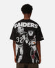 Mitchell & Ness Los Angeles Raiders Touchdown T-Shirt Faded Black