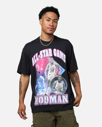 Mitchell & Ness Dennis Rodman All-Star Game 1992 Player T-Shirt Faded Black