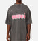 Carré Experienced Mock Oversized T-Shirt Washed Charcoal
