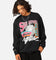 Mitchell & Ness San Antonio Spurs Brush Off Crewneck Black