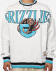 Mitchell & Ness Memphis Grizzlies Shooting Crewneck Silver Marle