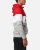 New Era San Francisco 49ers Quarter Zip Hoodie Red