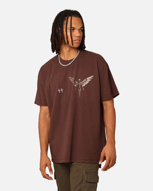 Saint Morta Momento Mori T-Shirt Dark Brown