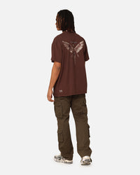Saint Morta Momento Mori T-Shirt Dark Brown